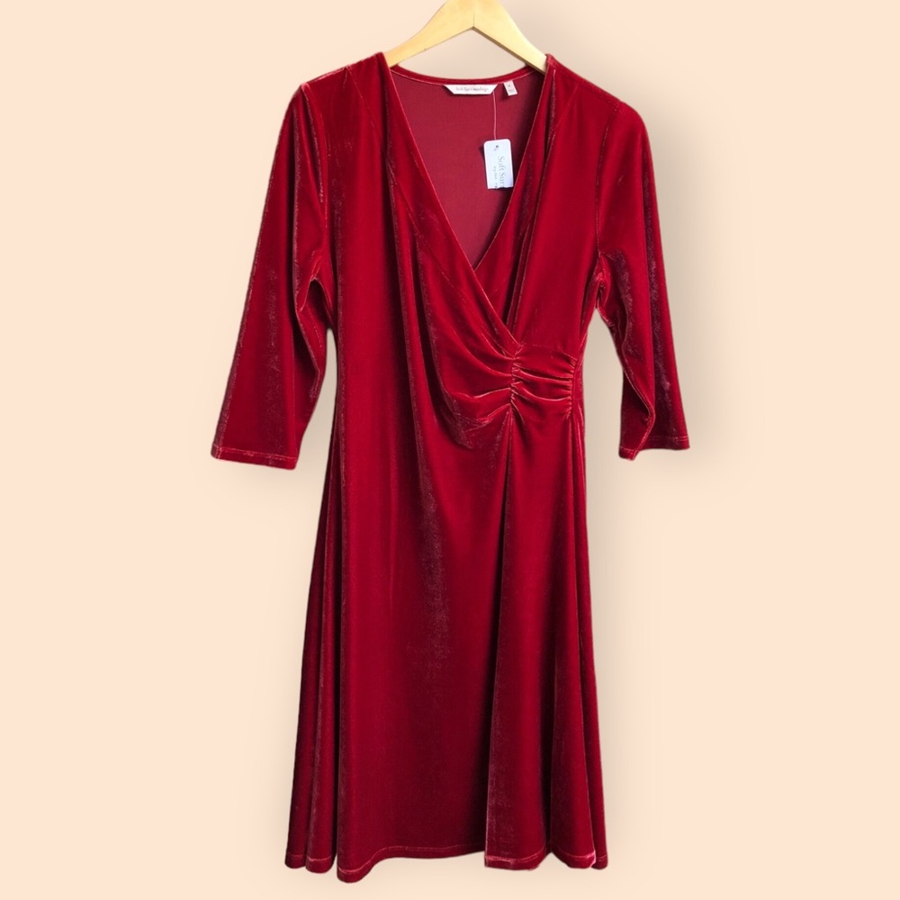 Ref Velvet Hyannis Dress, Women’s M by Soft Surroundings